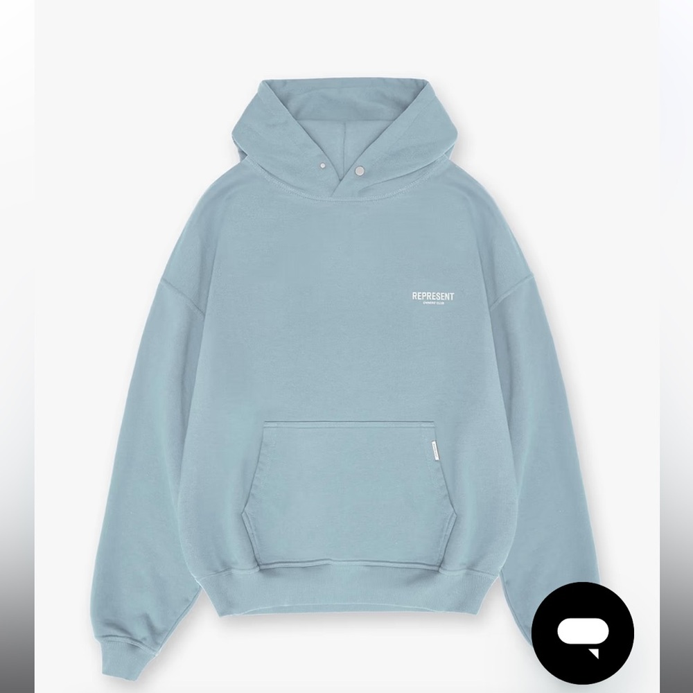 Represent powder blue hoodie
